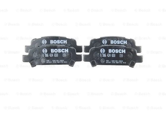 0 986 424 650 BOSCH Комплект тормозных колодок, дисковый тормоз (фото 1)