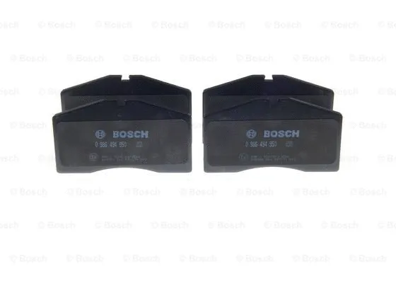 0 986 494 950 BOSCH Комплект тормозных колодок, дисковый тормоз (фото 4)