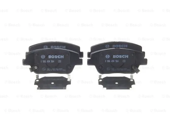 0 986 494 984 BOSCH Комплект тормозных колодок, дисковый тормоз (фото 7)