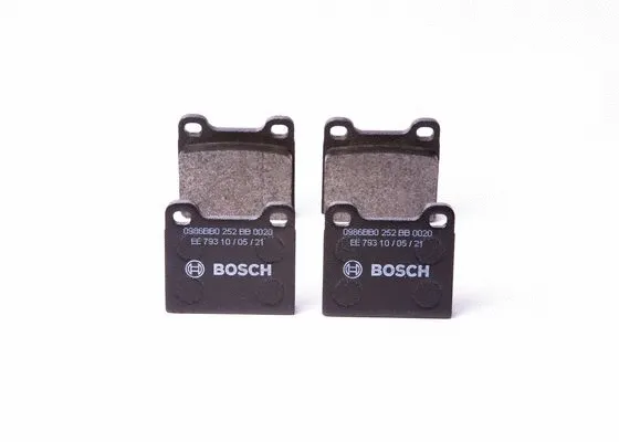 0 986 BB0 252 BOSCH Комплект тормозных колодок, дисковый тормоз (фото 7)