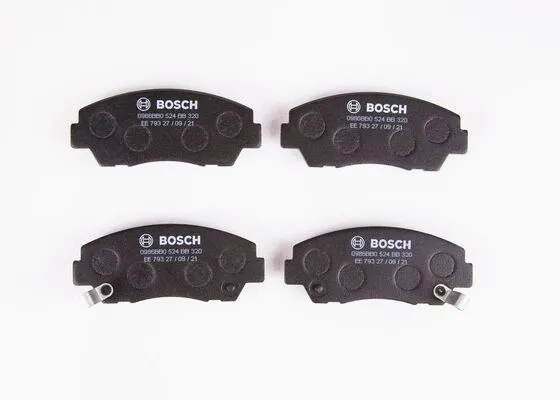 0 986 BB0 524 BOSCH Комплект тормозных колодок, дисковый тормоз (фото 4)
