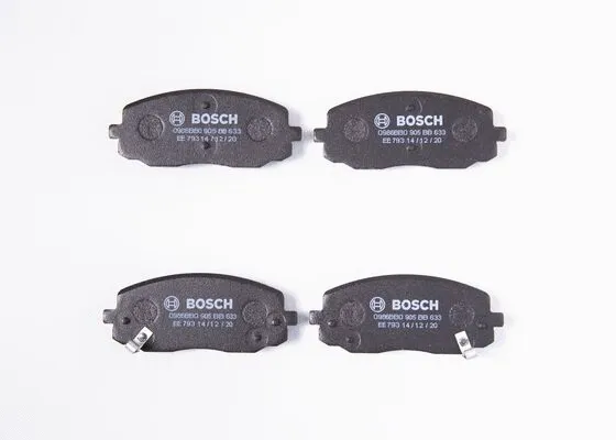 0 986 BB0 905 BOSCH Комплект тормозных колодок, дисковый тормоз (фото 3)