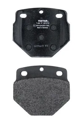 2974703 TEXTAR Комплект тормозных колодок, дисковый тормоз (фото 2)