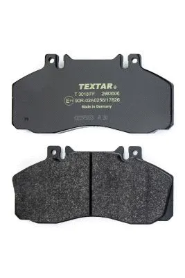 2983506 TEXTAR Комплект тормозных колодок, дисковый тормоз (фото 2)