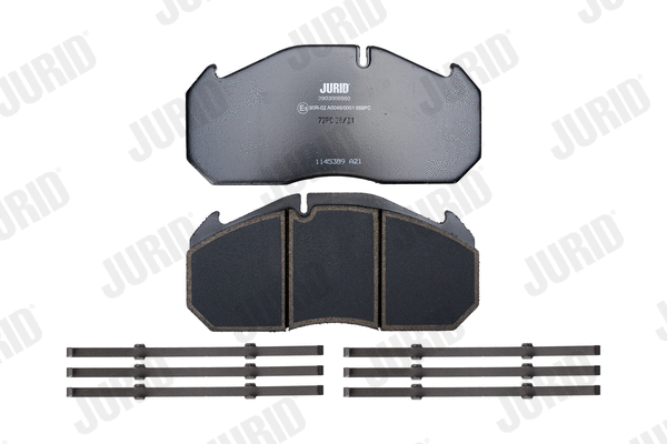 2903009560 JURID Комплект тормозных колодок, дисковый тормоз (фото 3)