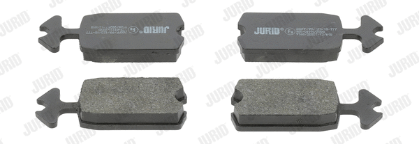 571210J JURID Комплект тормозных колодок, дисковый тормоз (фото 2)