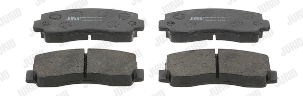 572299J JURID Комплект тормозных колодок, дисковый тормоз (фото 1)