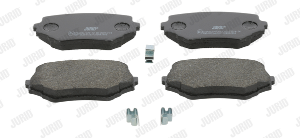 572420J JURID Комплект тормозных колодок, дисковый тормоз (фото 2)