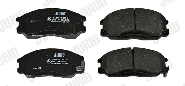 572453J JURID Комплект тормозных колодок, дисковый тормоз (фото 2)