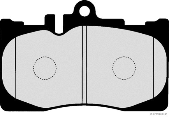 J3602111 HERTH+BUSS Комплект тормозных колодок, дисковый тормоз (фото 2)
