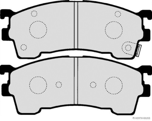 J3603038 HERTH+BUSS Комплект тормозных колодок, дисковый тормоз (фото 2)