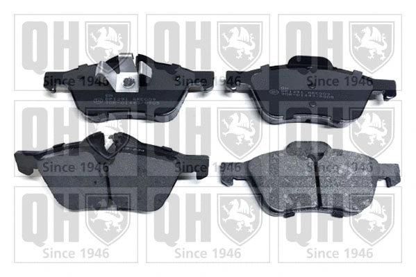 BP1291 QUINTON HAZELL Комплект тормозных колодок, дисковый тормоз (фото 1)