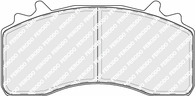 FCV4419 FERODO Комплект тормозных колодок, дисковый тормоз (фото 1)