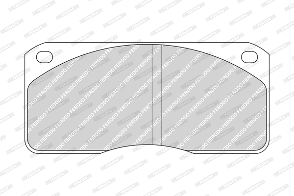 FCV523 FERODO Комплект тормозных колодок, дисковый тормоз (фото 1)