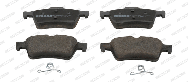 FDB1766 FERODO Комплект тормозных колодок, дисковый тормоз (фото 2)