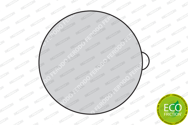 FDB197 FERODO Комплект тормозных колодок, дисковый тормоз (фото 1)