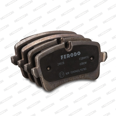 FDB4410 FERODO Комплект тормозных колодок, дисковый тормоз (фото 5)