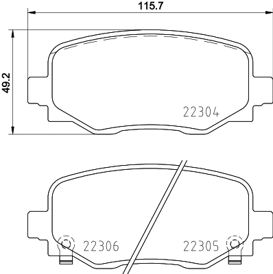 P 23 177X BREMBO Комплект тормозных колодок, дисковый тормоз (фото 1)