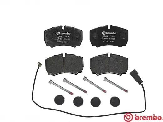 P 24 084 BREMBO Комплект тормозных колодок, дисковый тормоз (фото 2)