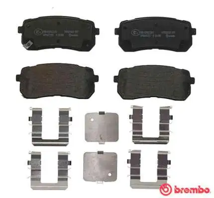 P 30 080 BREMBO Комплект тормозных колодок, дисковый тормоз (фото 2)