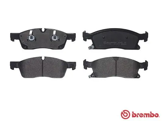 P 37 015 BREMBO Комплект тормозных колодок, дисковый тормоз (фото 2)