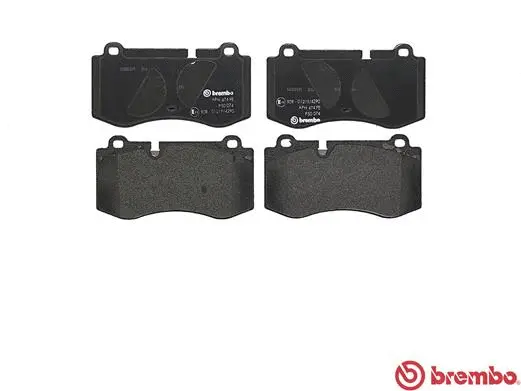 P 50 074 BREMBO Комплект тормозных колодок, дисковый тормоз (фото 2)