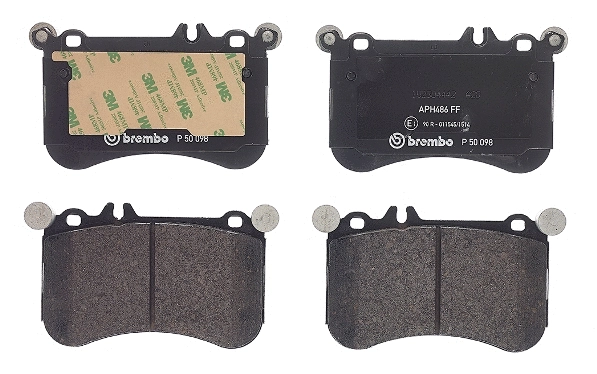 P 50 098 BREMBO Комплект тормозных колодок, дисковый тормоз (фото 2)