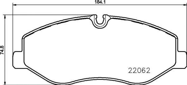 P 50 129 BREMBO Комплект тормозных колодок, дисковый тормоз (фото 1)