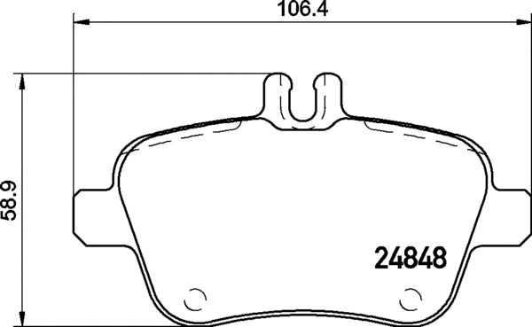 P 50 140 BREMBO Комплект тормозных колодок, дисковый тормоз (фото 1)