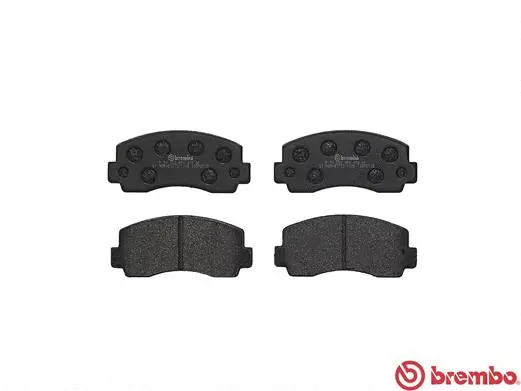 P 54 002 BREMBO Комплект тормозных колодок, дисковый тормоз (фото 2)