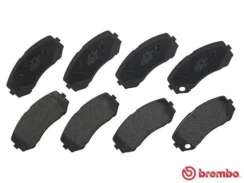 P 54 043 BREMBO Комплект тормозных колодок, дисковый тормоз (фото 2)