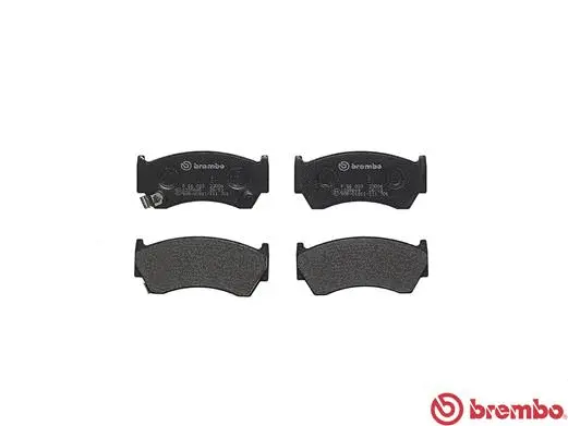 P 56 033 BREMBO Комплект тормозных колодок, дисковый тормоз (фото 2)