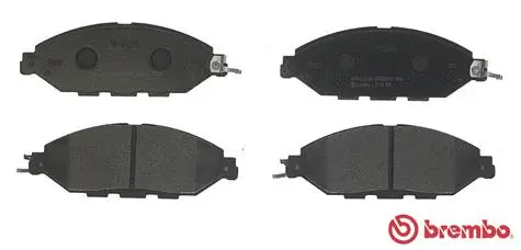 P 56 103 BREMBO Комплект тормозных колодок, дисковый тормоз (фото 2)