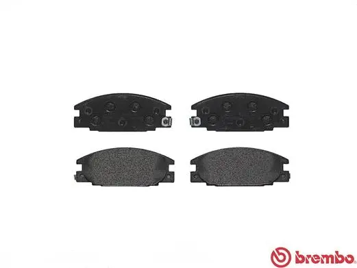 P 59 015 BREMBO Комплект тормозных колодок, дисковый тормоз (фото 2)