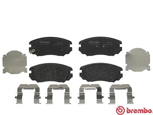 P 59 054 BREMBO Комплект тормозных колодок, дисковый тормоз (фото 2)