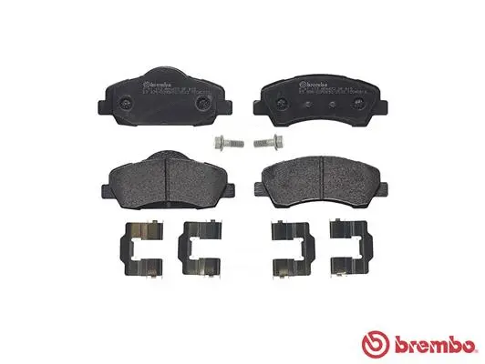 P 61 113 BREMBO Комплект тормозных колодок, дисковый тормоз (фото 2)