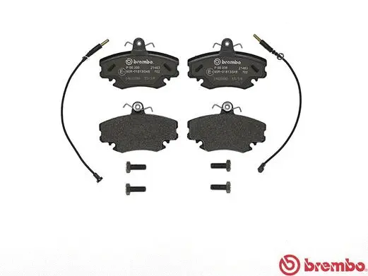 P 68 008 BREMBO Комплект тормозных колодок, дисковый тормоз (фото 2)