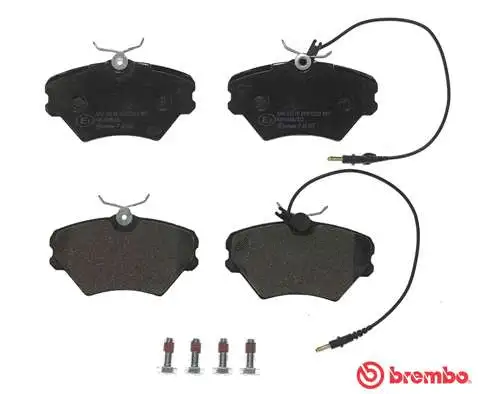P 68 022 BREMBO Комплект тормозных колодок, дисковый тормоз (фото 2)