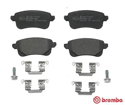 P 68 064 BREMBO Комплект тормозных колодок, дисковый тормоз (фото 2)