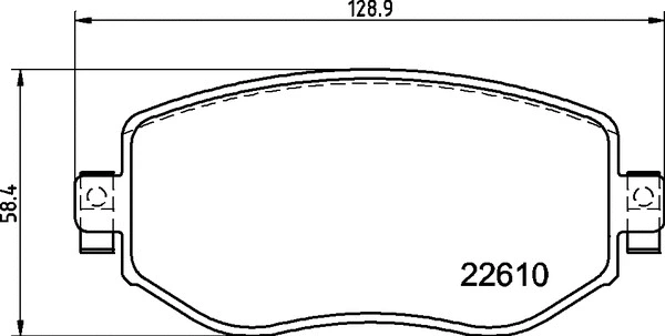 P 68 068X BREMBO Комплект тормозных колодок, дисковый тормоз (фото 1)