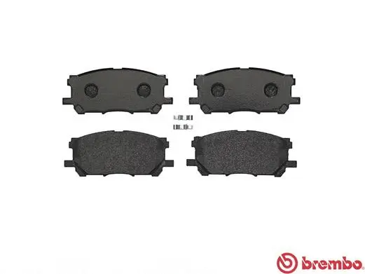 P 83 067 BREMBO Комплект тормозных колодок, дисковый тормоз (фото 2)