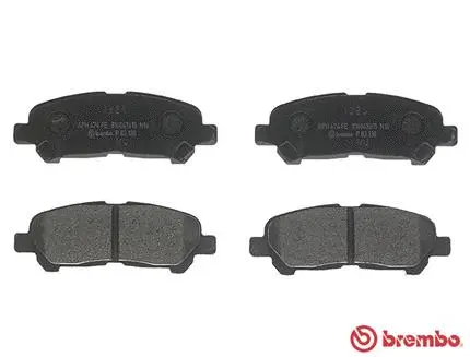 P 83 138 BREMBO Комплект тормозных колодок, дисковый тормоз (фото 2)