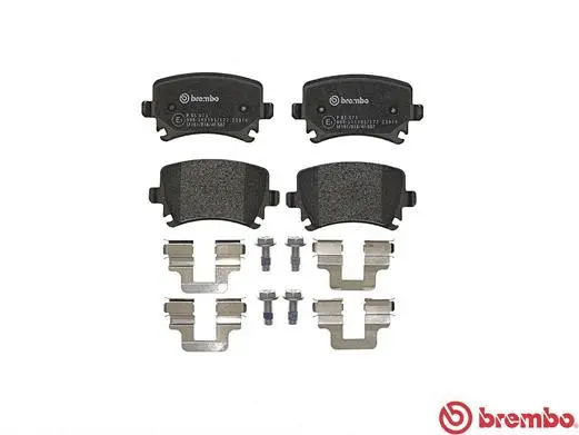 P 85 073 BREMBO Комплект тормозных колодок, дисковый тормоз (фото 2)