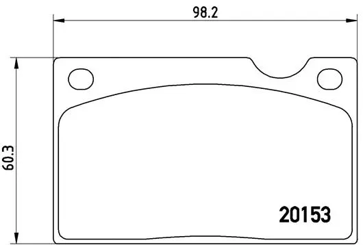 P 86 003 BREMBO Комплект тормозных колодок, дисковый тормоз (фото 1)