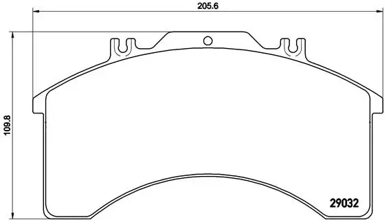 P A6 015 BREMBO Комплект тормозных колодок, дисковый тормоз (фото 1)