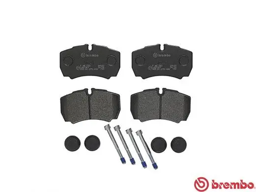 P A6 023 BREMBO Комплект тормозных колодок, дисковый тормоз (фото 2)