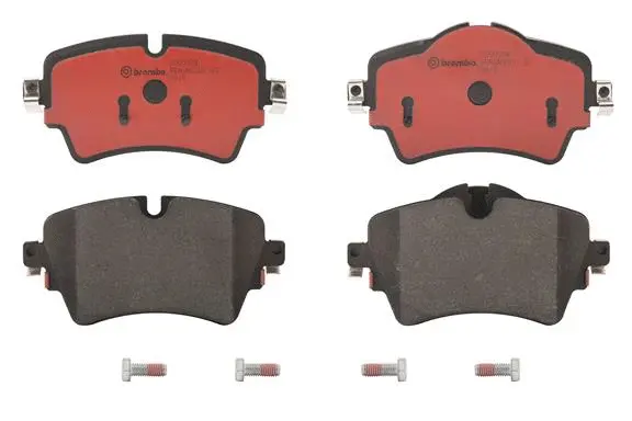 P06092N BREMBO Комплект тормозных колодок, дисковый тормоз (фото 2)