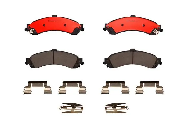 P10040N BREMBO Комплект тормозных колодок, дисковый тормоз (фото 2)