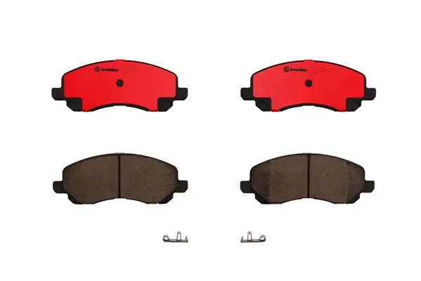 P11026N BREMBO Комплект тормозных колодок, дисковый тормоз (фото 2)