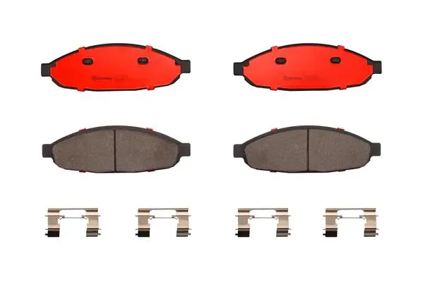 P11028N BREMBO Комплект тормозных колодок, дисковый тормоз (фото 2)